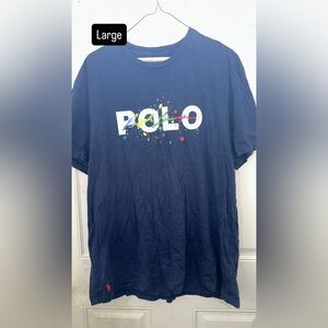 Polo Blue Graphic T-Shirt